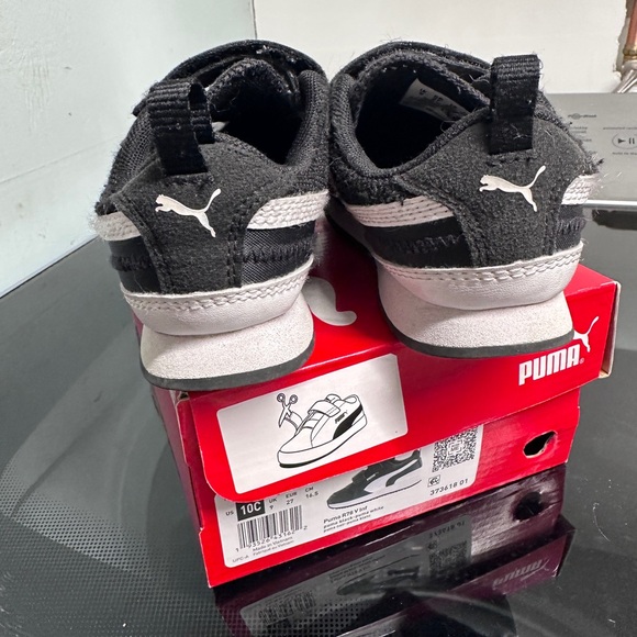 Little boys puma sneakers, size 10 good condition - Picture 3 of 7